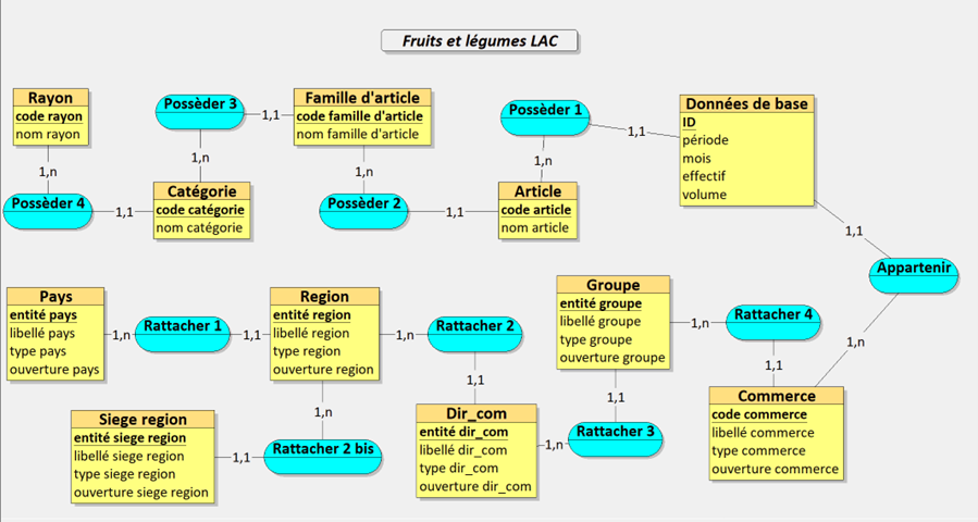 Modèle Conceptuel des Données